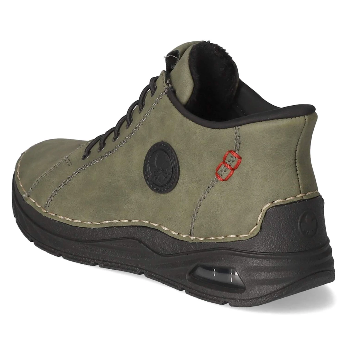 Schnürstiefeletten - grün