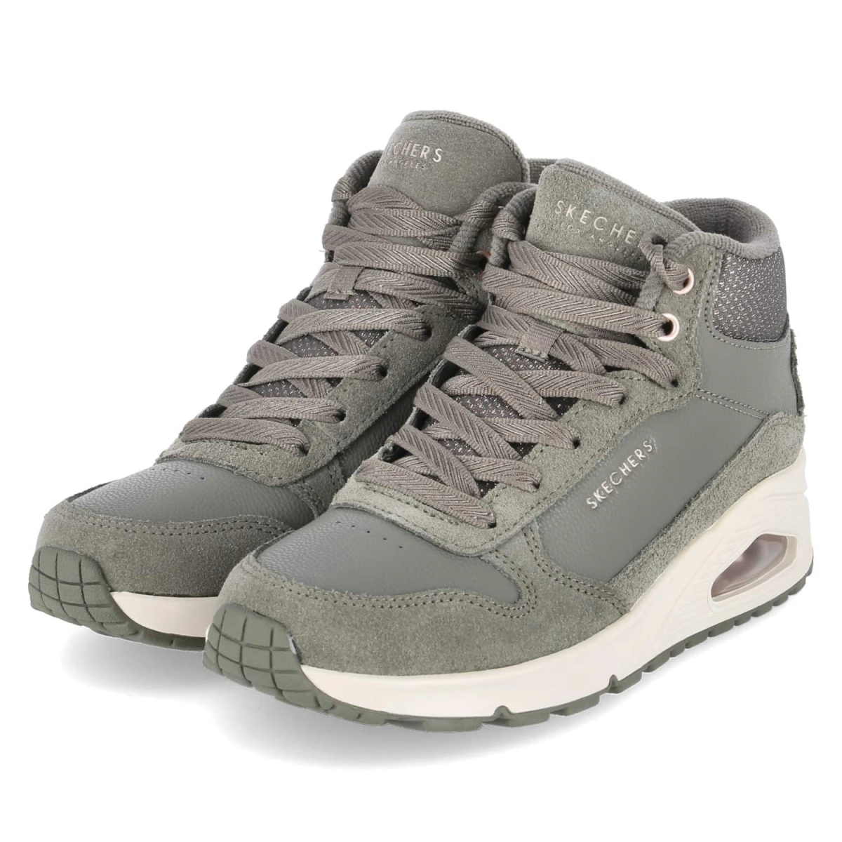 Sneaker UNO- STACRE SHINE - olv