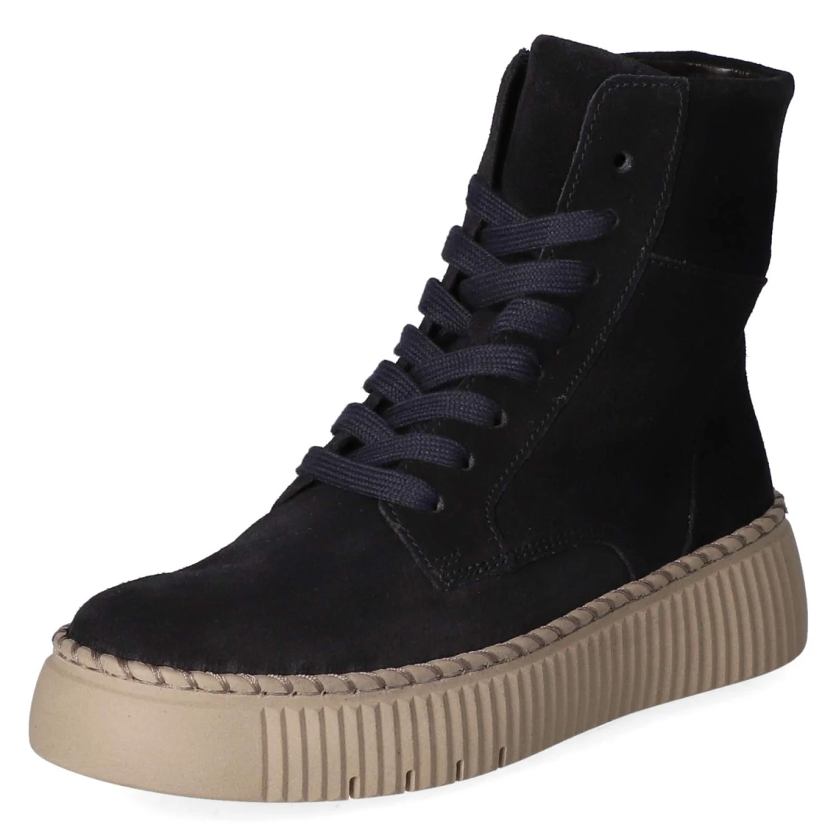 Schnürstiefeletten - dark-blue