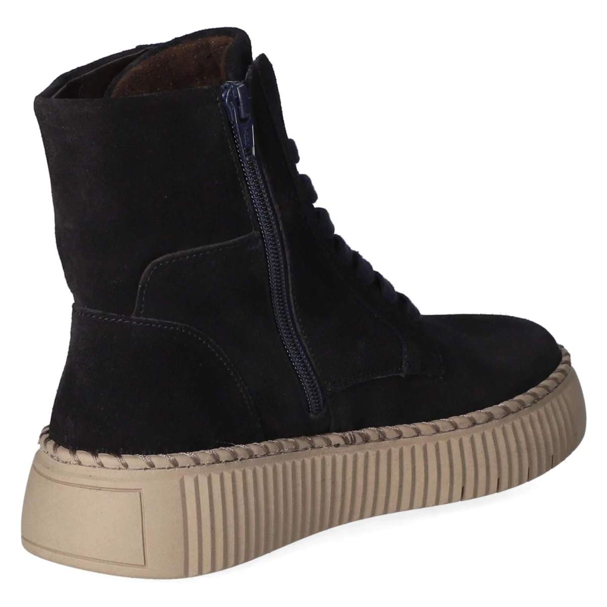 Schnürstiefeletten - dark-blue