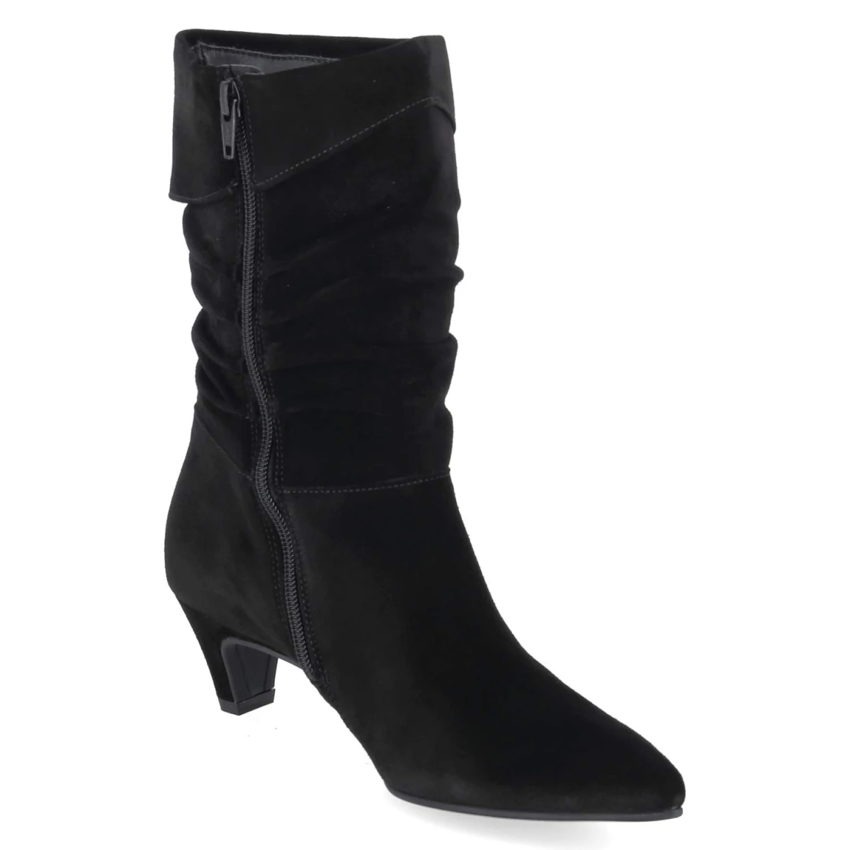 Slouchy Boot Stiefeletten - BLACK