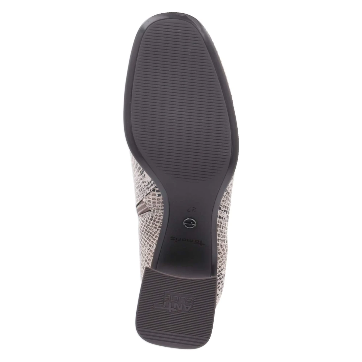 Ankle Boots - BEIGE SNAKE