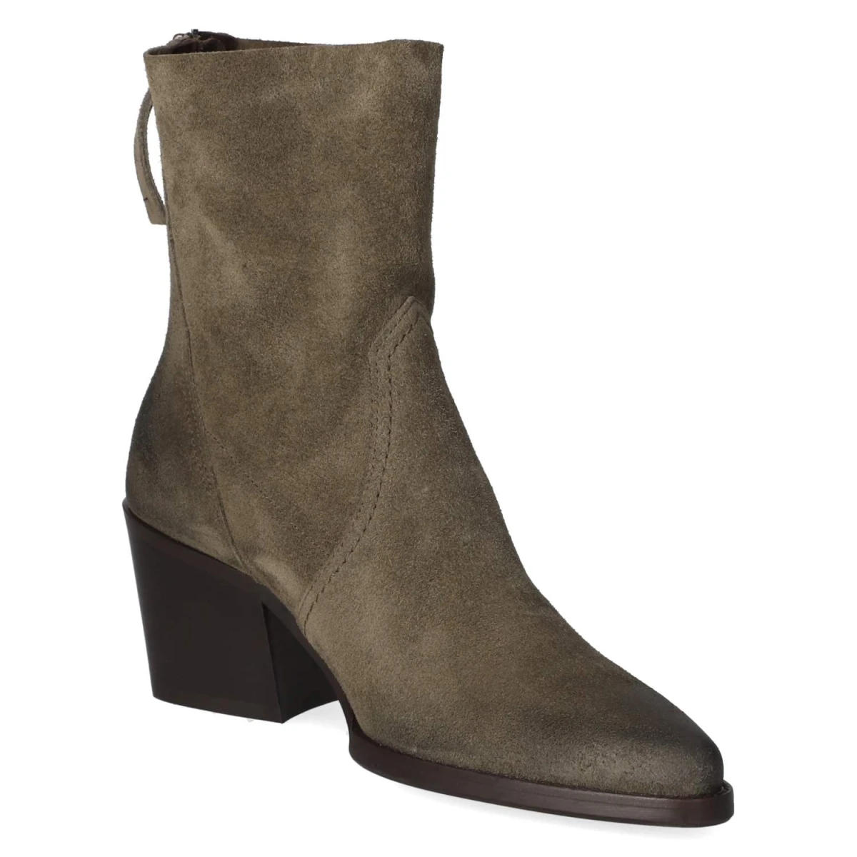 Ankle Boots - Olive