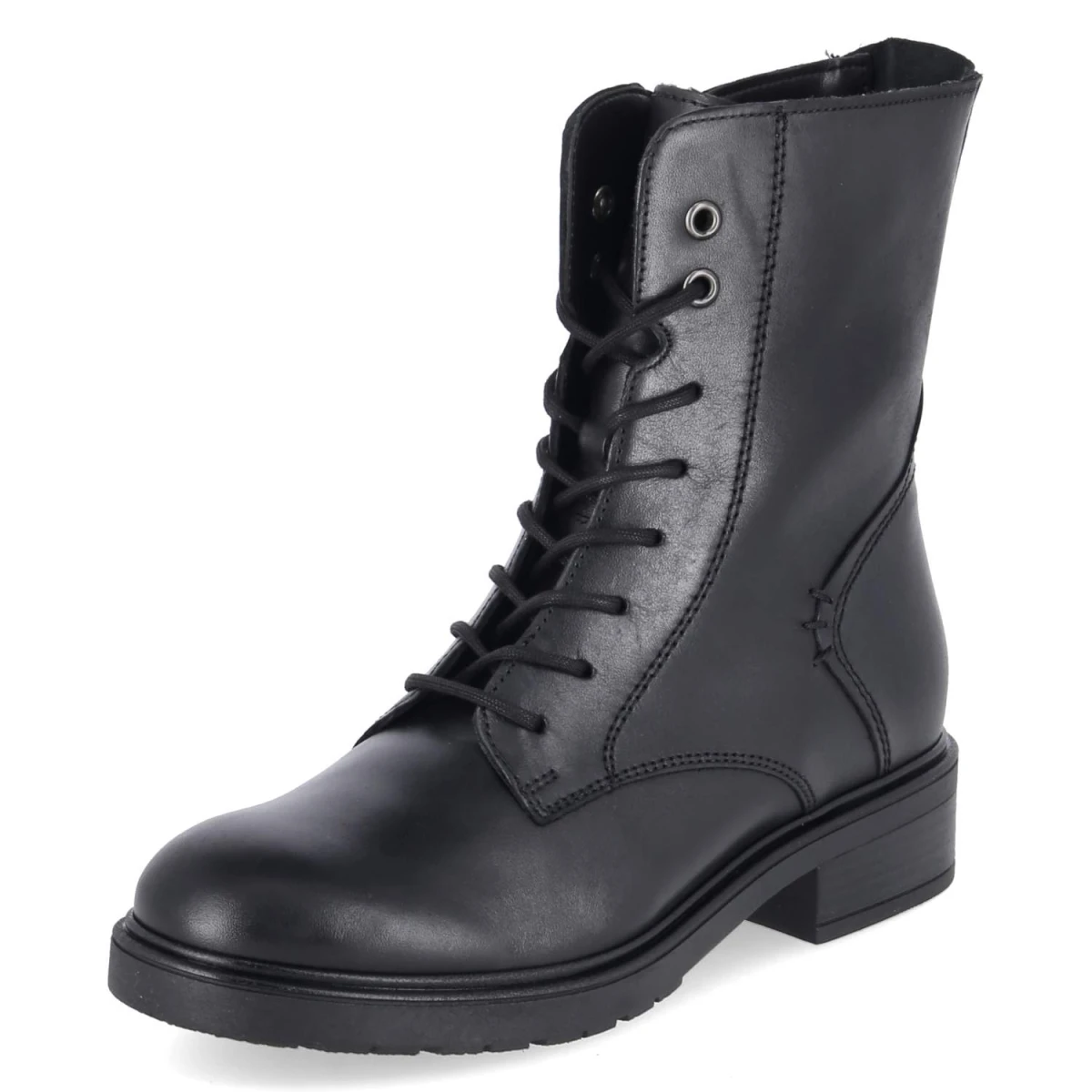 Schnüstiefeletten - black