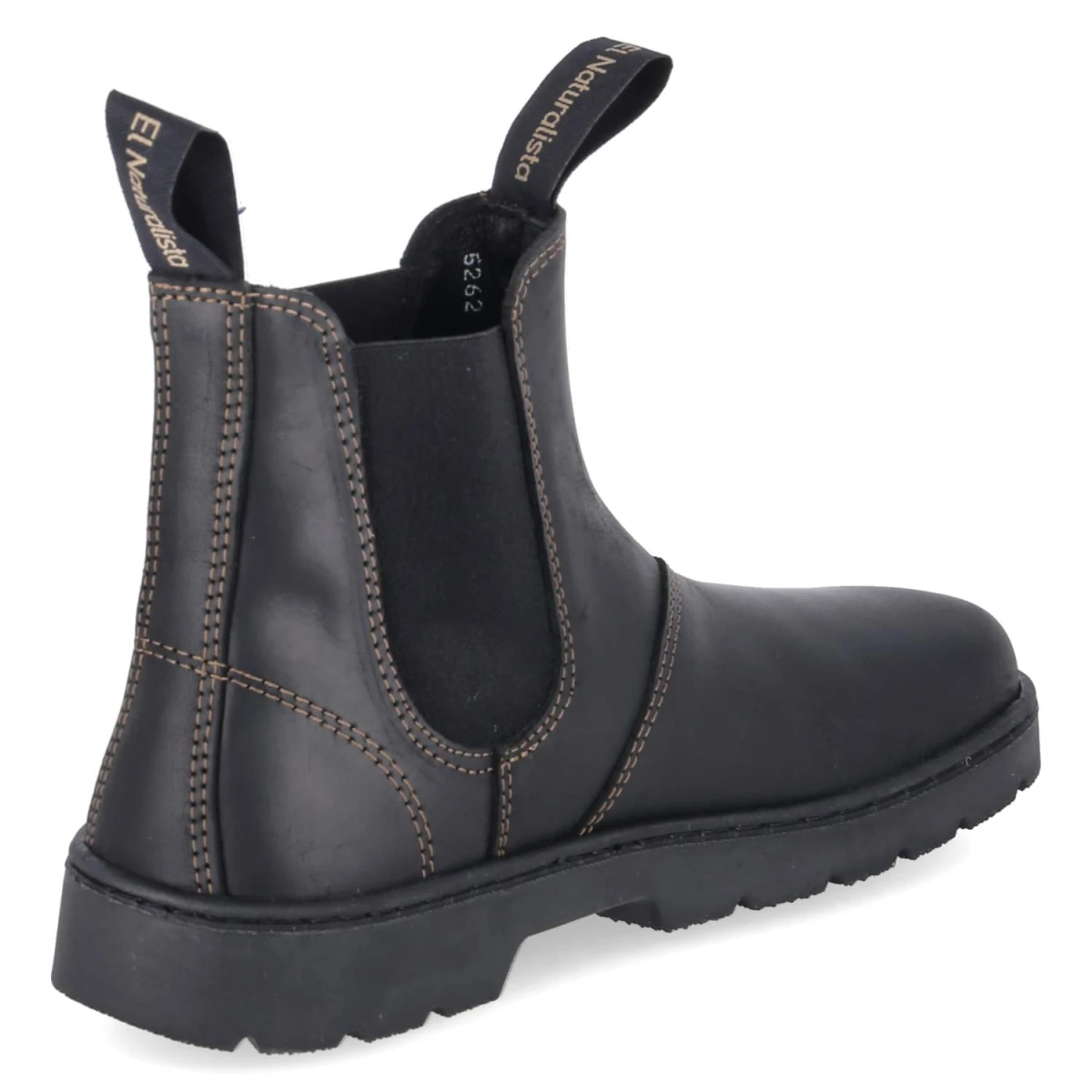 Barfuß-Chelsea Boots NOMADA - BLACK