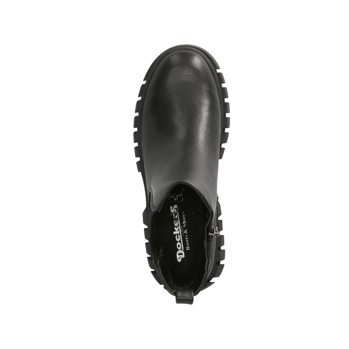 Chelsea Boots - schwarz/rot