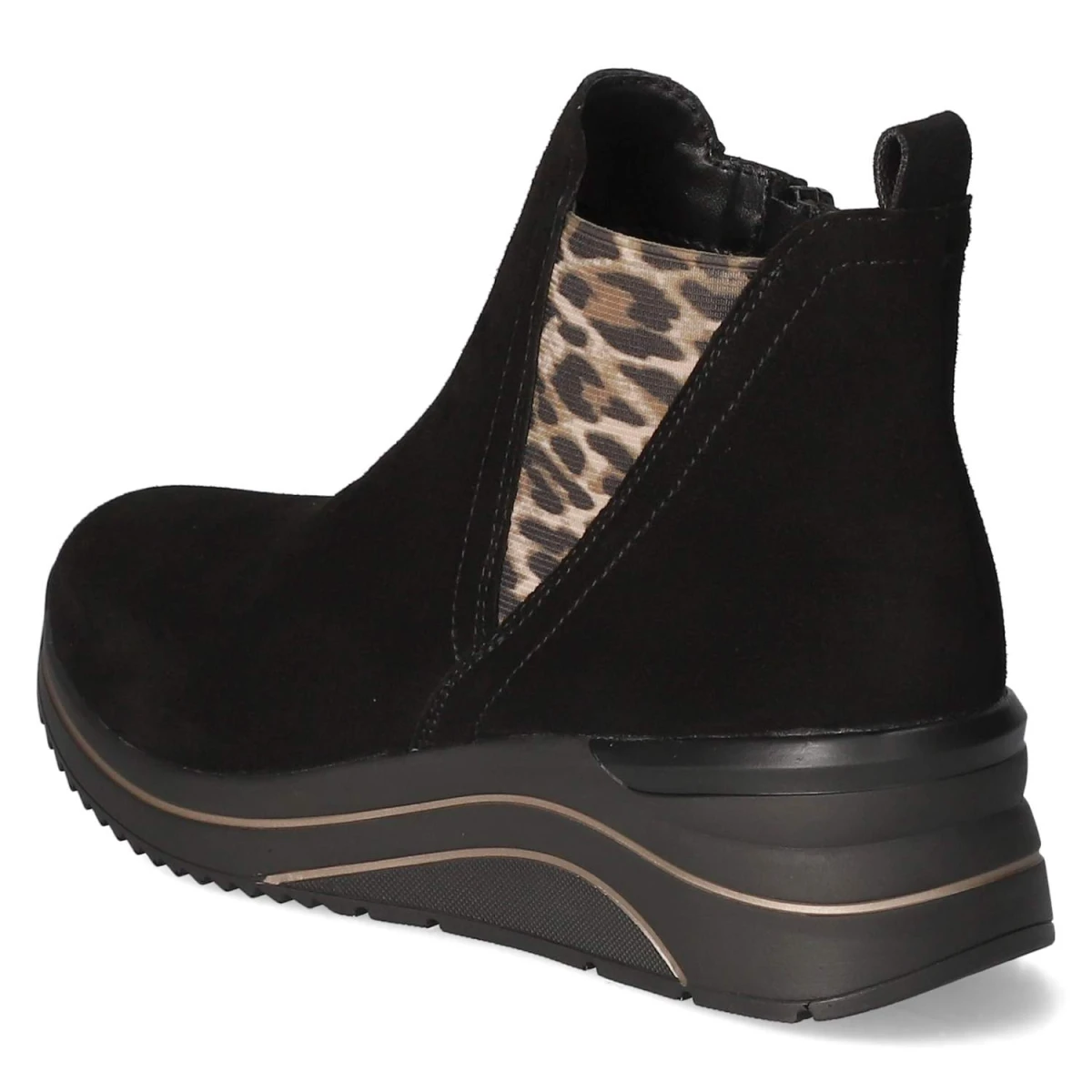 Chelsea Boots - schwarz kombi