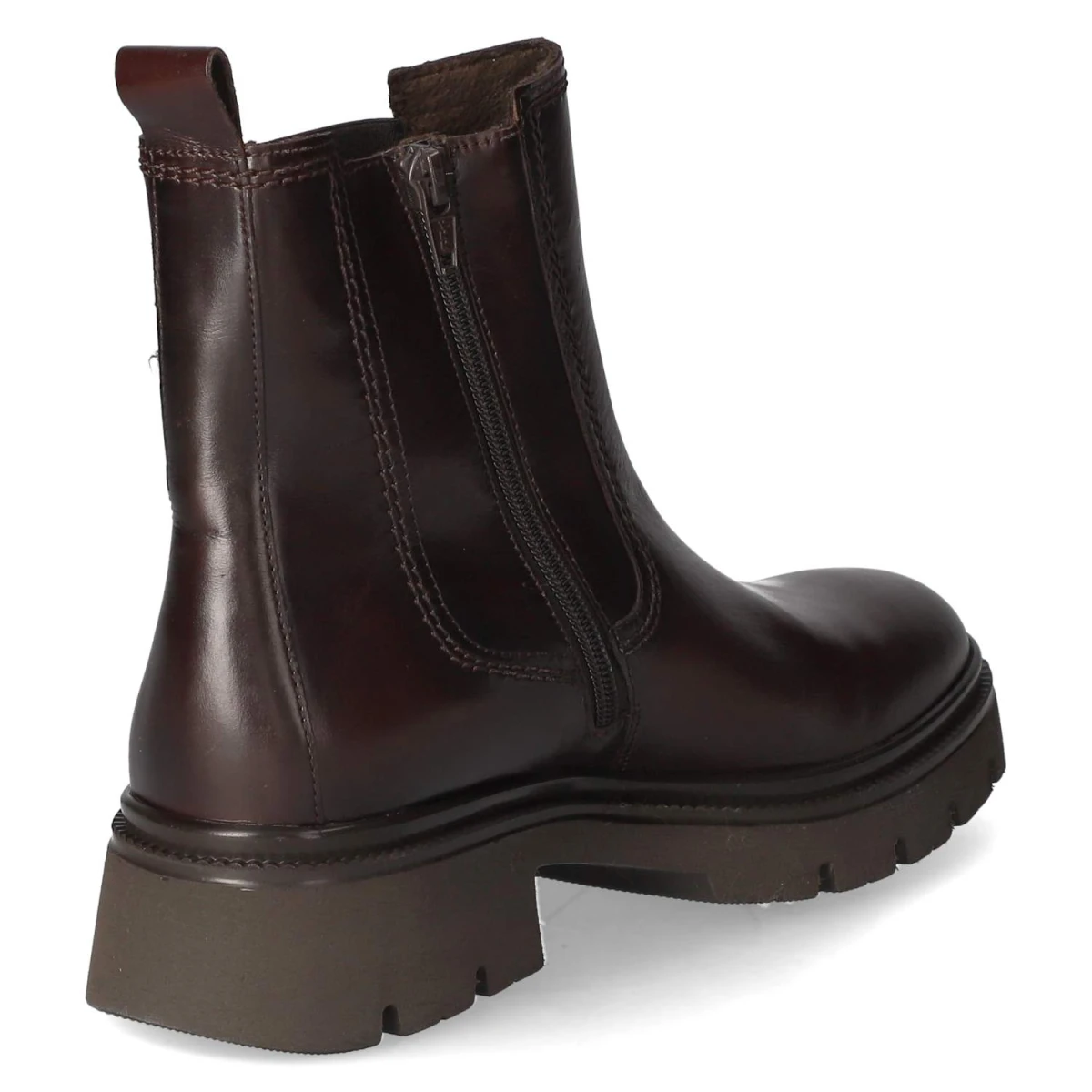 Chelsea Boots - kastanie (Effekt)