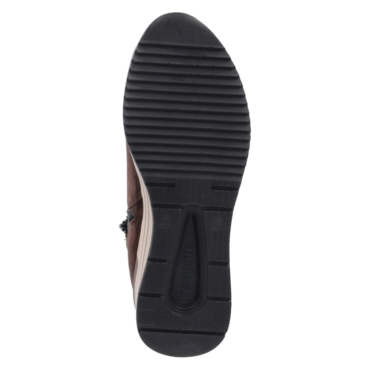Stiefeletten - braun kombi