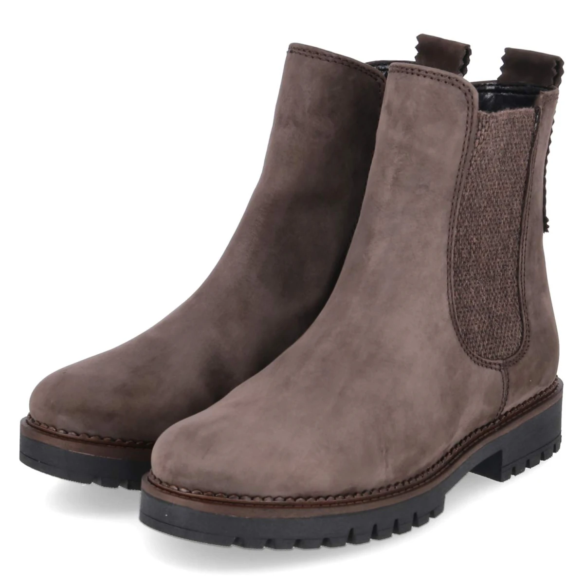 Chelsea Boots - mocca (El. texture