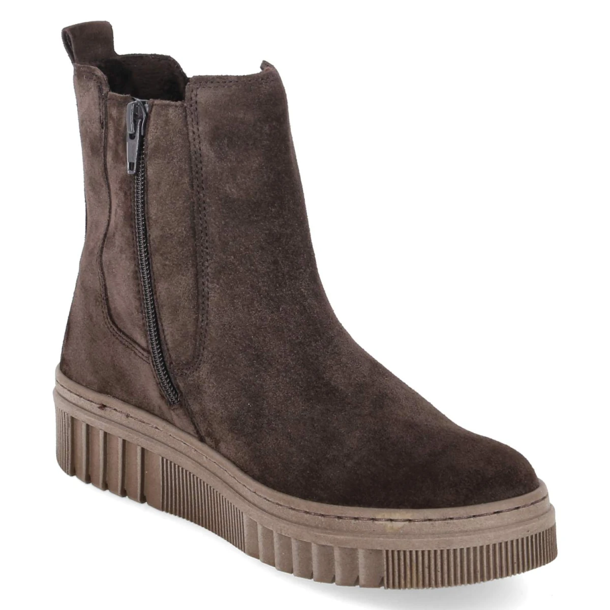 Chelsea Boots - mocca(El. texture)