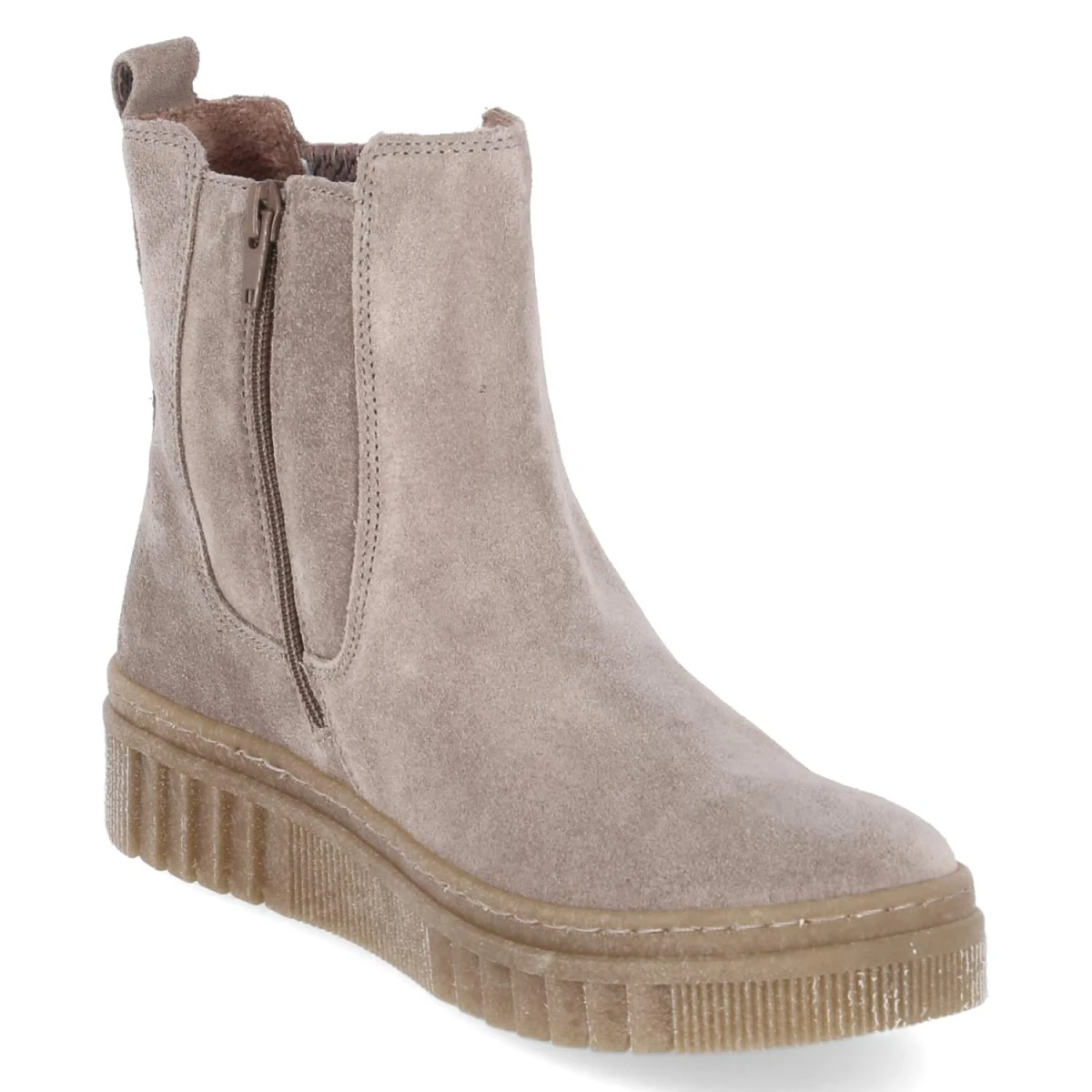 Chelsea Boots - kiesel (El.texture)