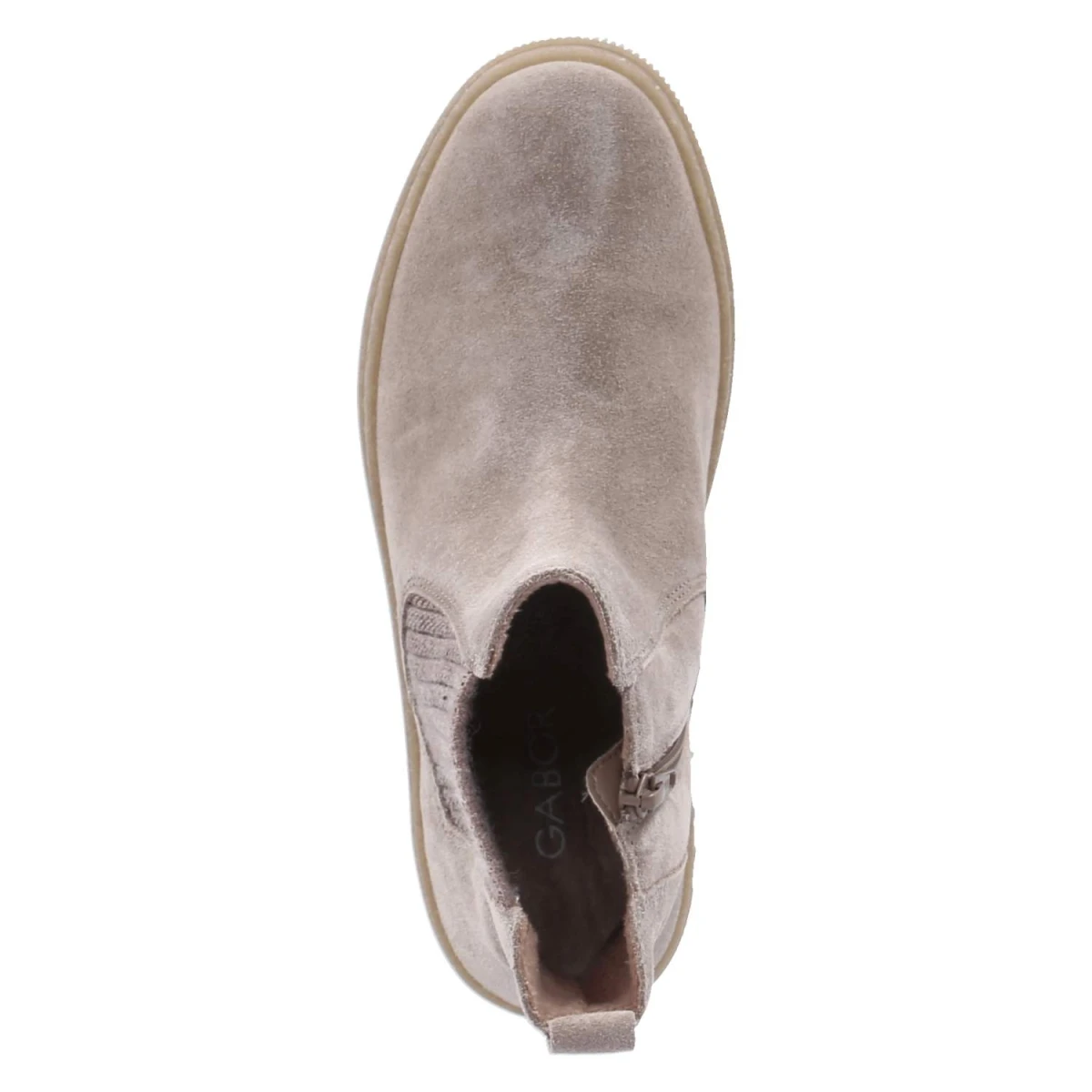 Chelsea Boots - kiesel (El.texture)