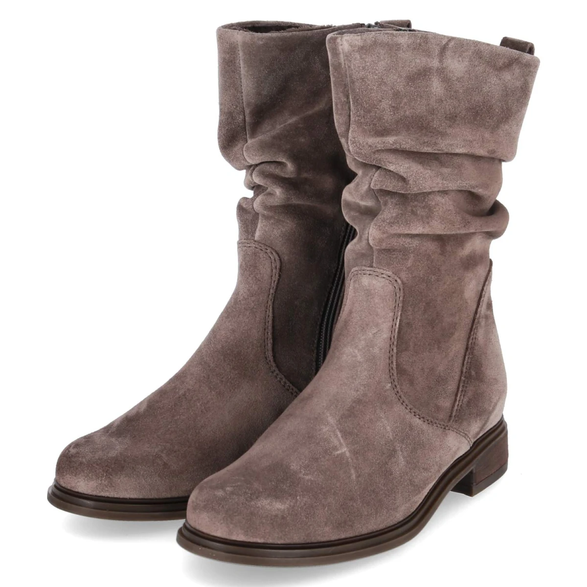 Slouchy Boots - taupe
