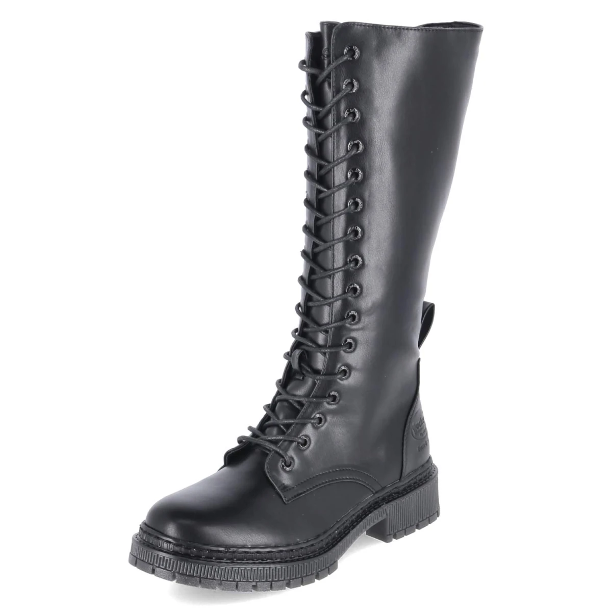 Schnürstiefel - SCHWARZ