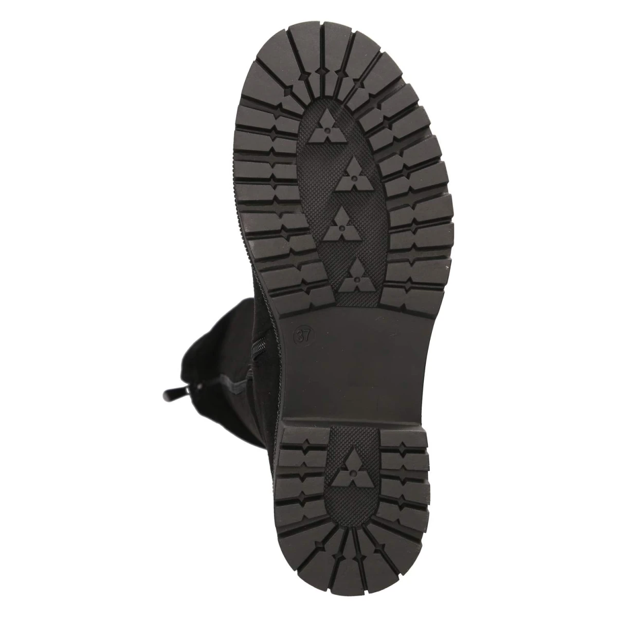 Stiefel - Black micro/ stones