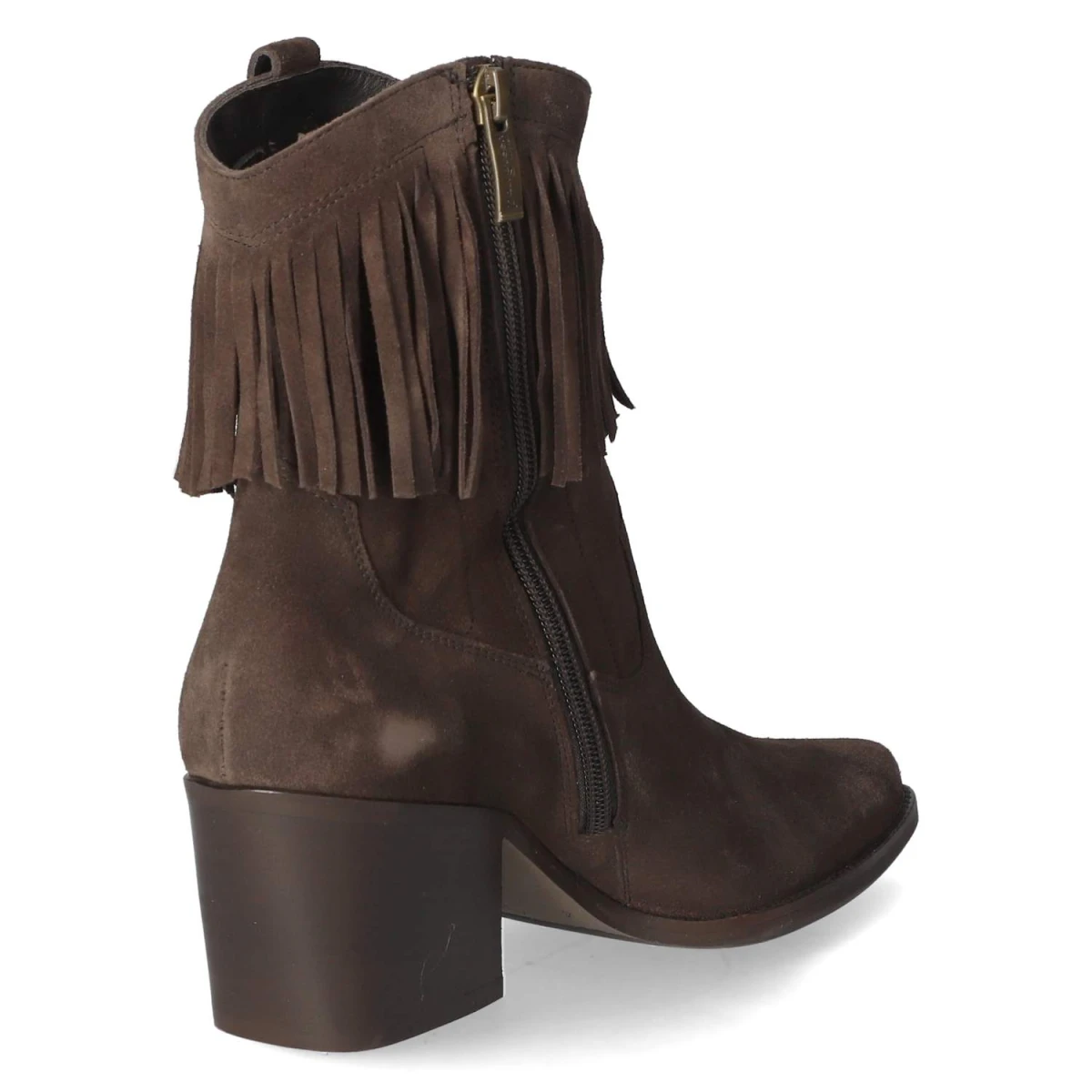 Westernstiefeletten - mocca