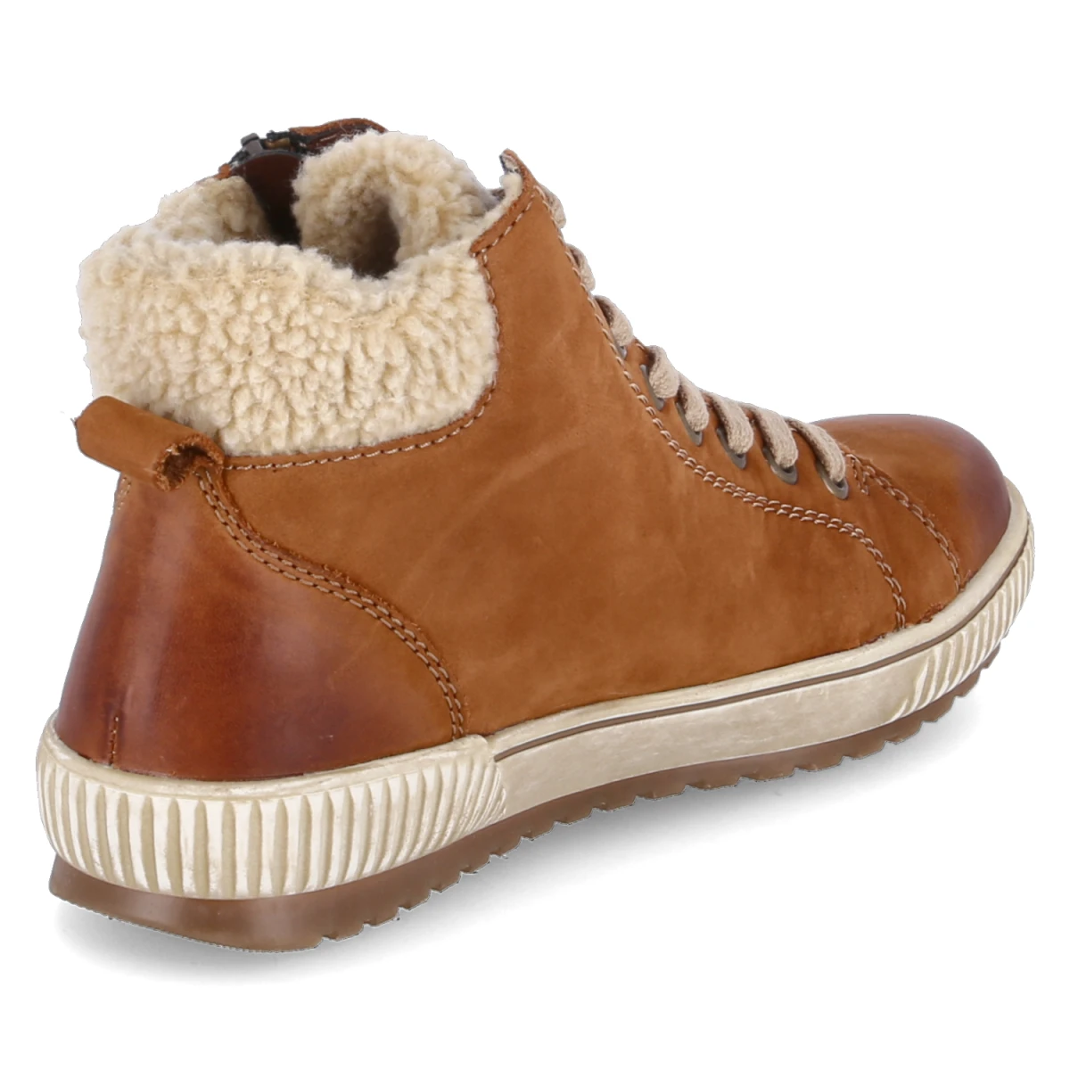 Winterstiefeletten - braun kombi