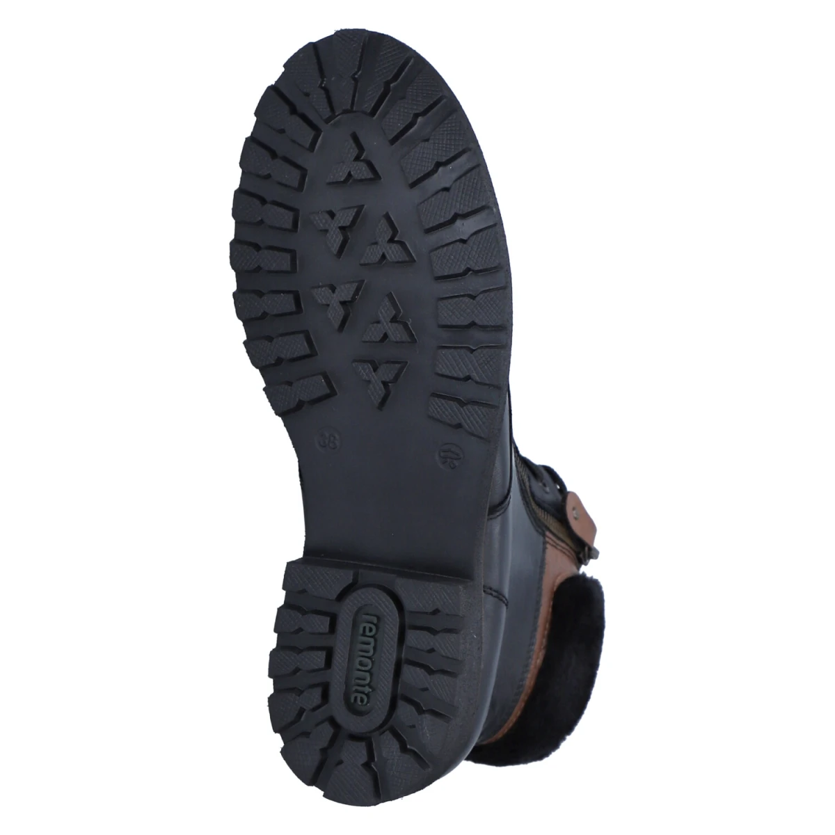 Winterstiefeletten - schwarz/chestnut/nero/schwarz