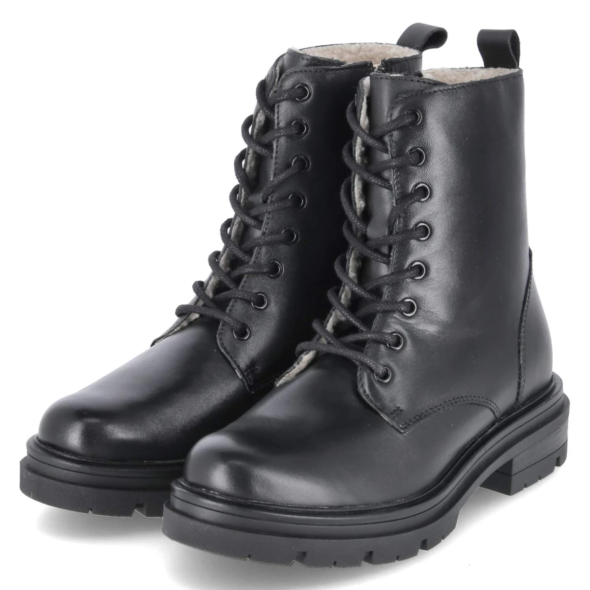 Schnürboots - Black