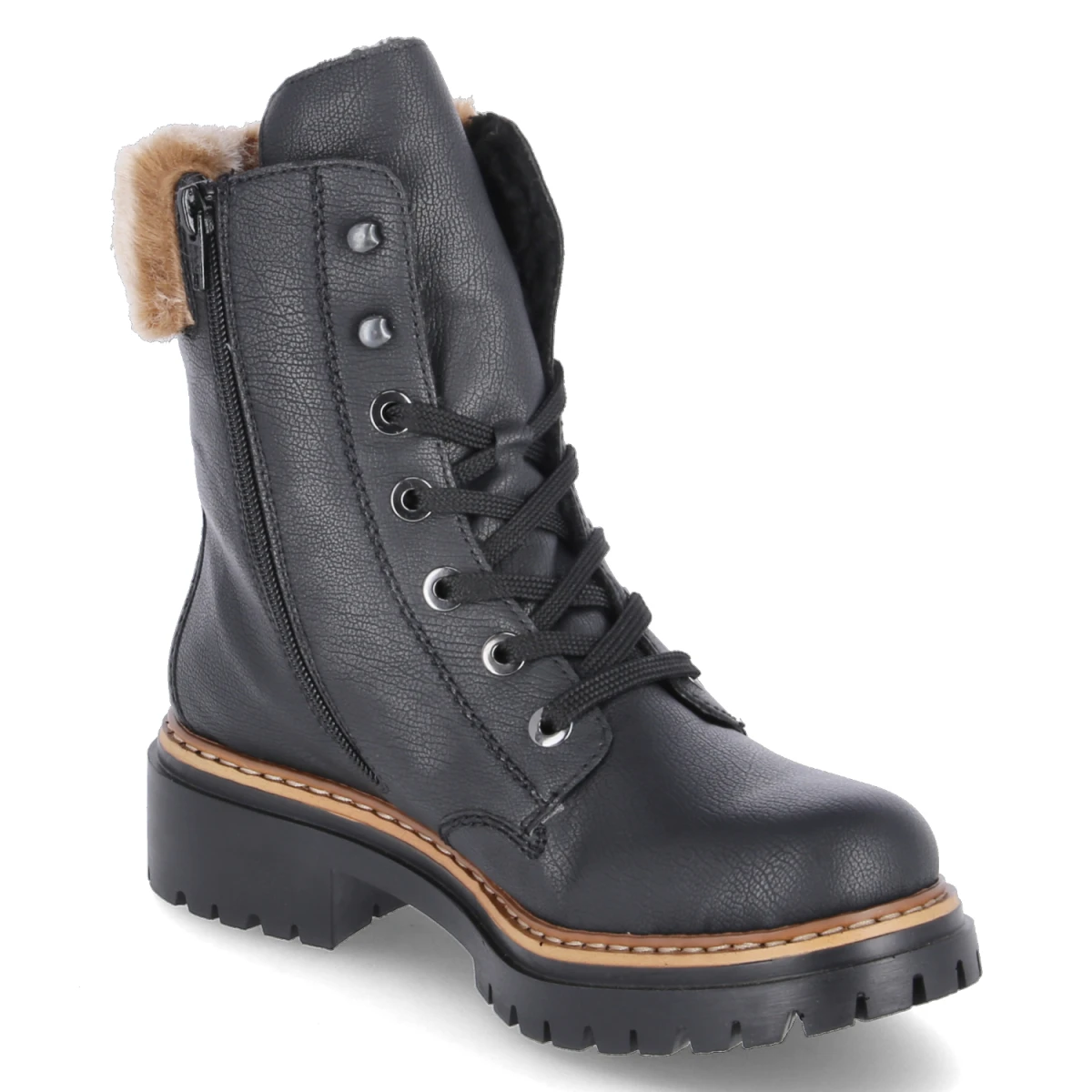 Winterstiefeletten - schwarz