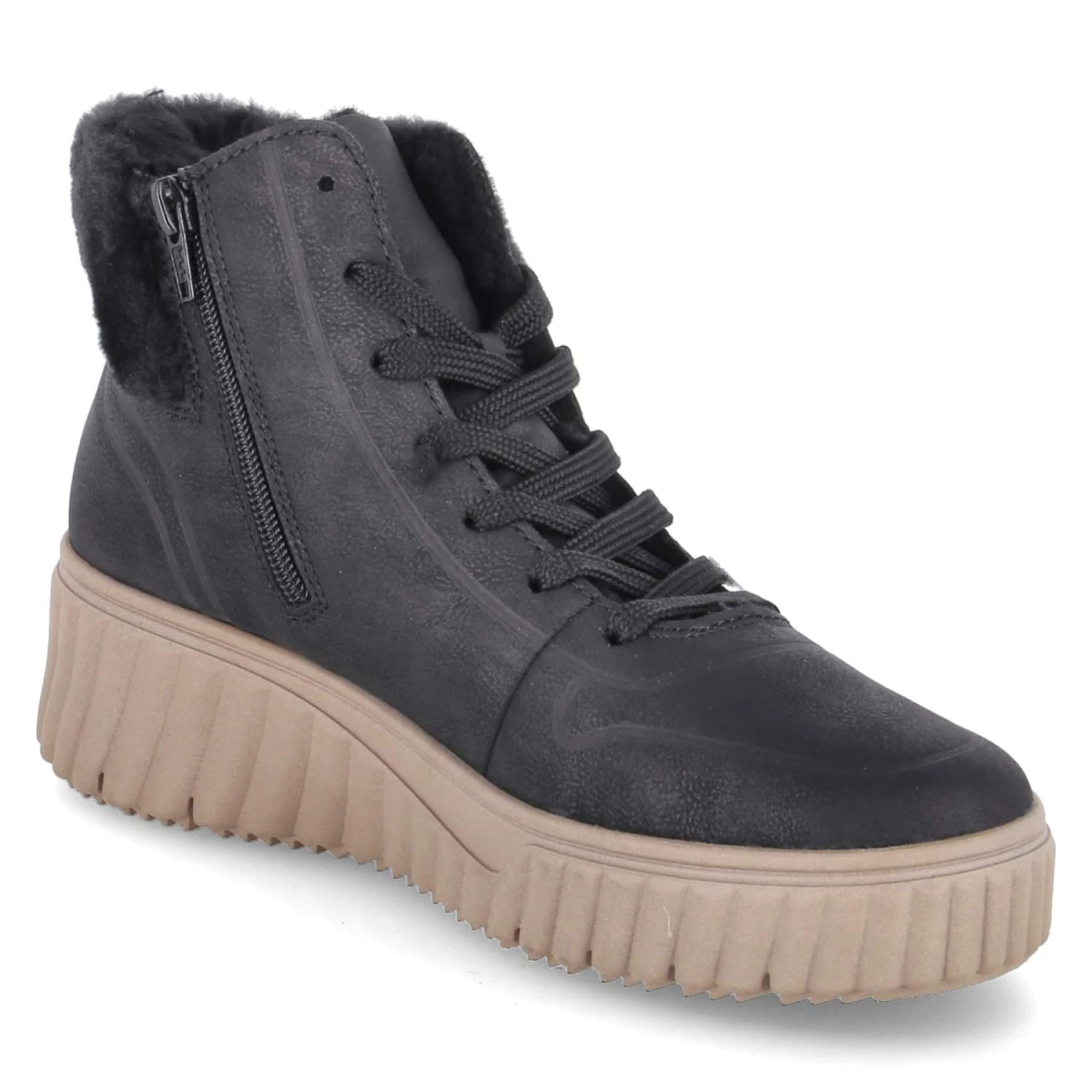 Winterstiefeletten - schwarz