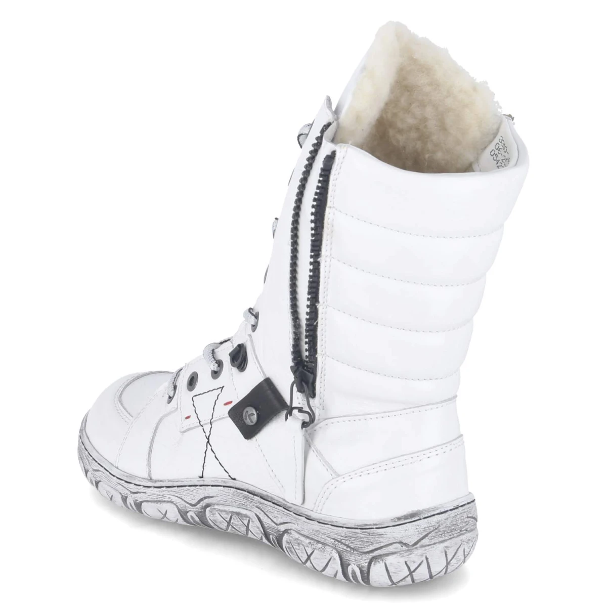 Schnürboots - weiß