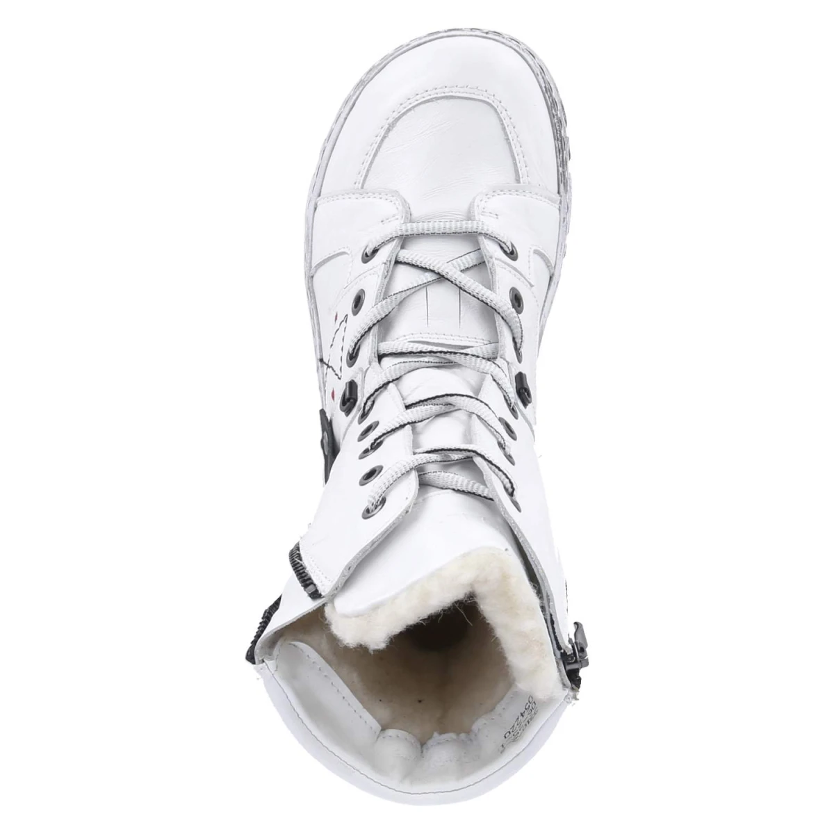 Schnürboots - weiß