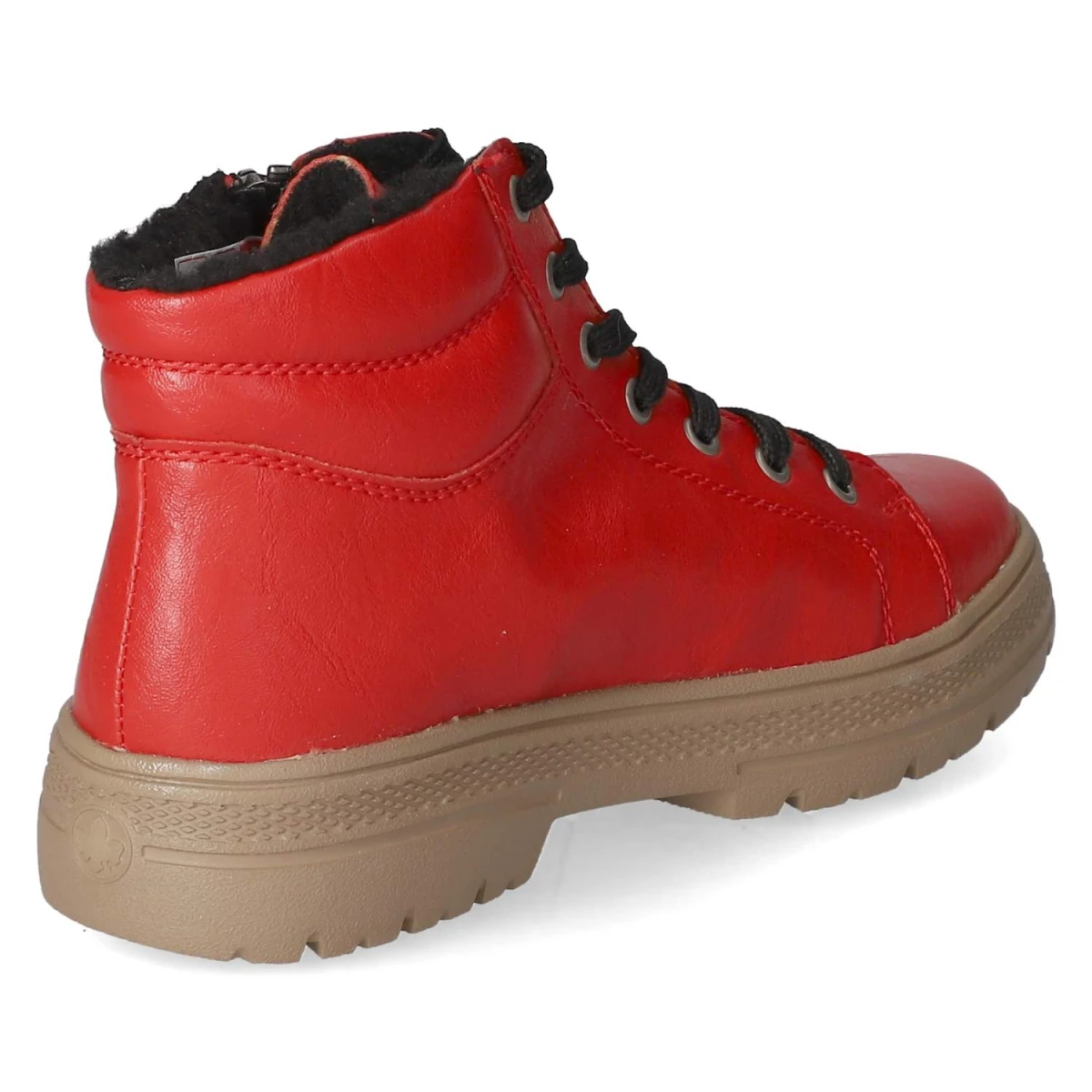 Schnürstiefeletten - red