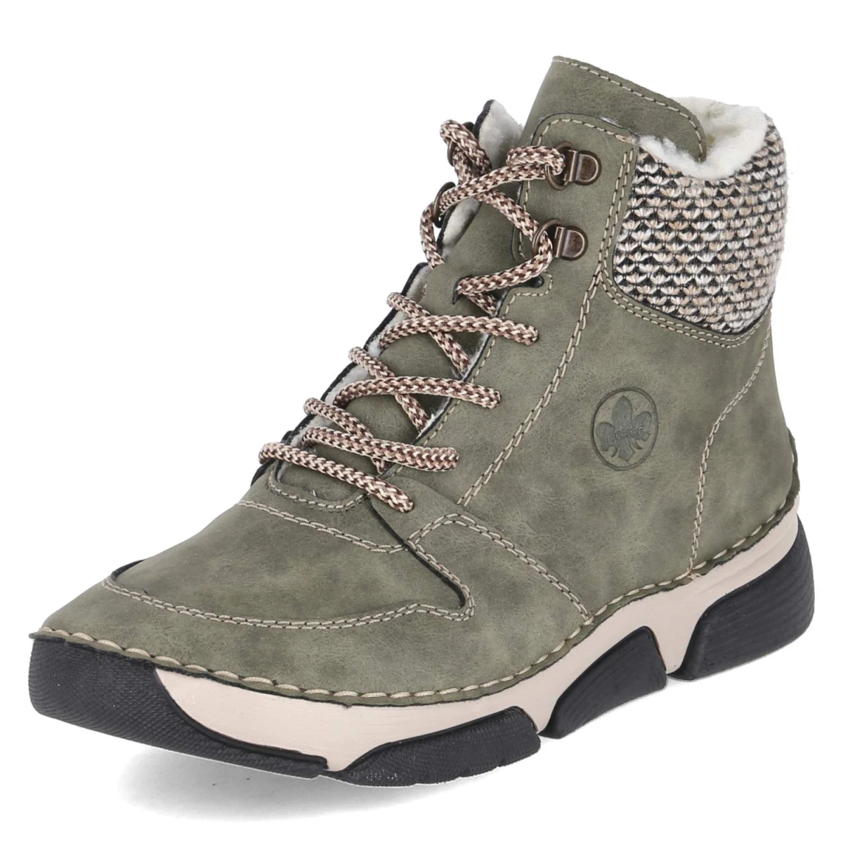 Winterboots - liane/schwarz-kiesel