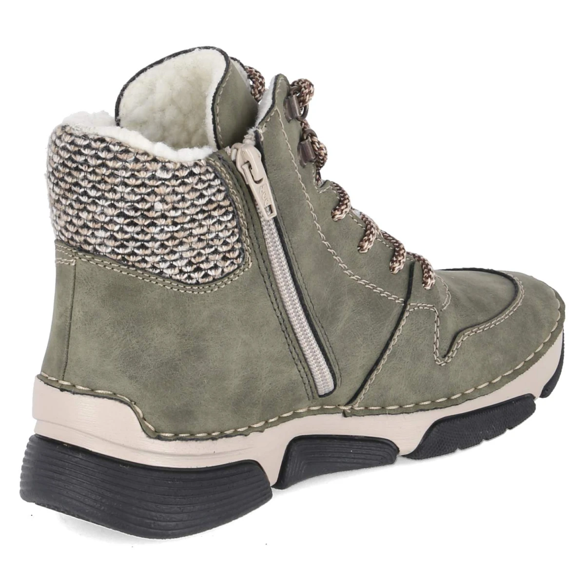 Winterboots - liane/schwarz-kiesel