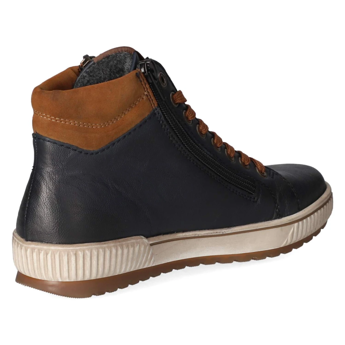 High Sneaker - blau kombi