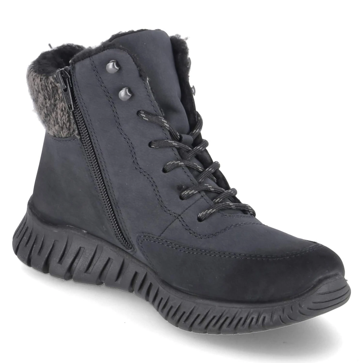 Winterstiefeletten - pazifik/anthrazit