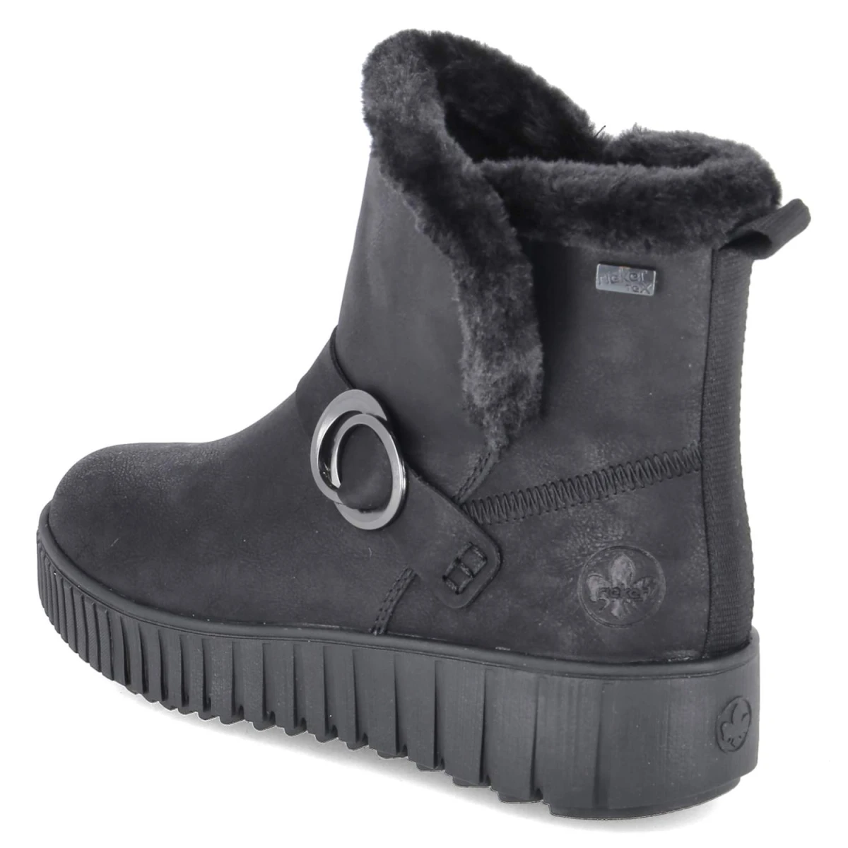 Winterstiefeletten - schwarz