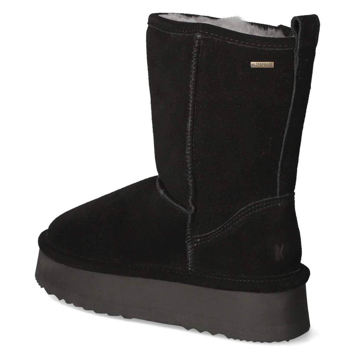 Winterstiefeletten PARIS - black/Lt. Grey