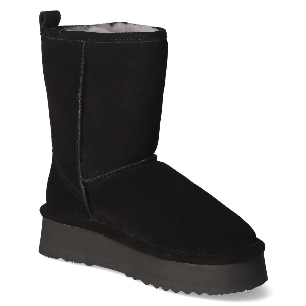 Winterstiefeletten PARIS - black/Lt. Grey