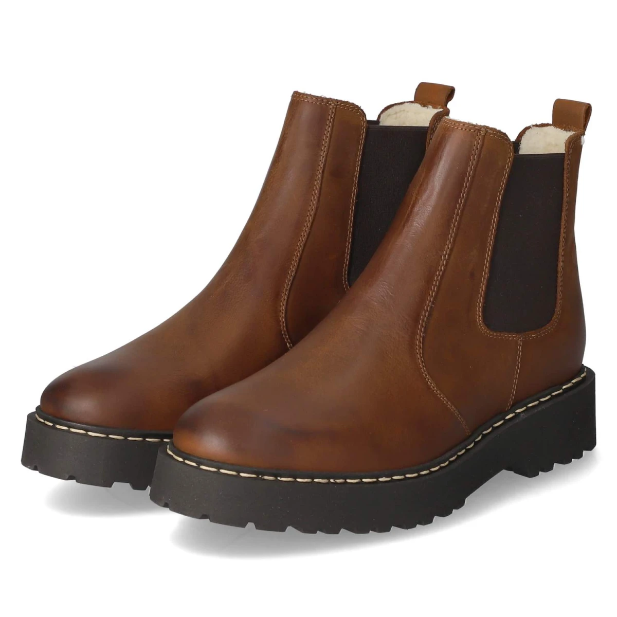 Winterstiefeletten - tabaco