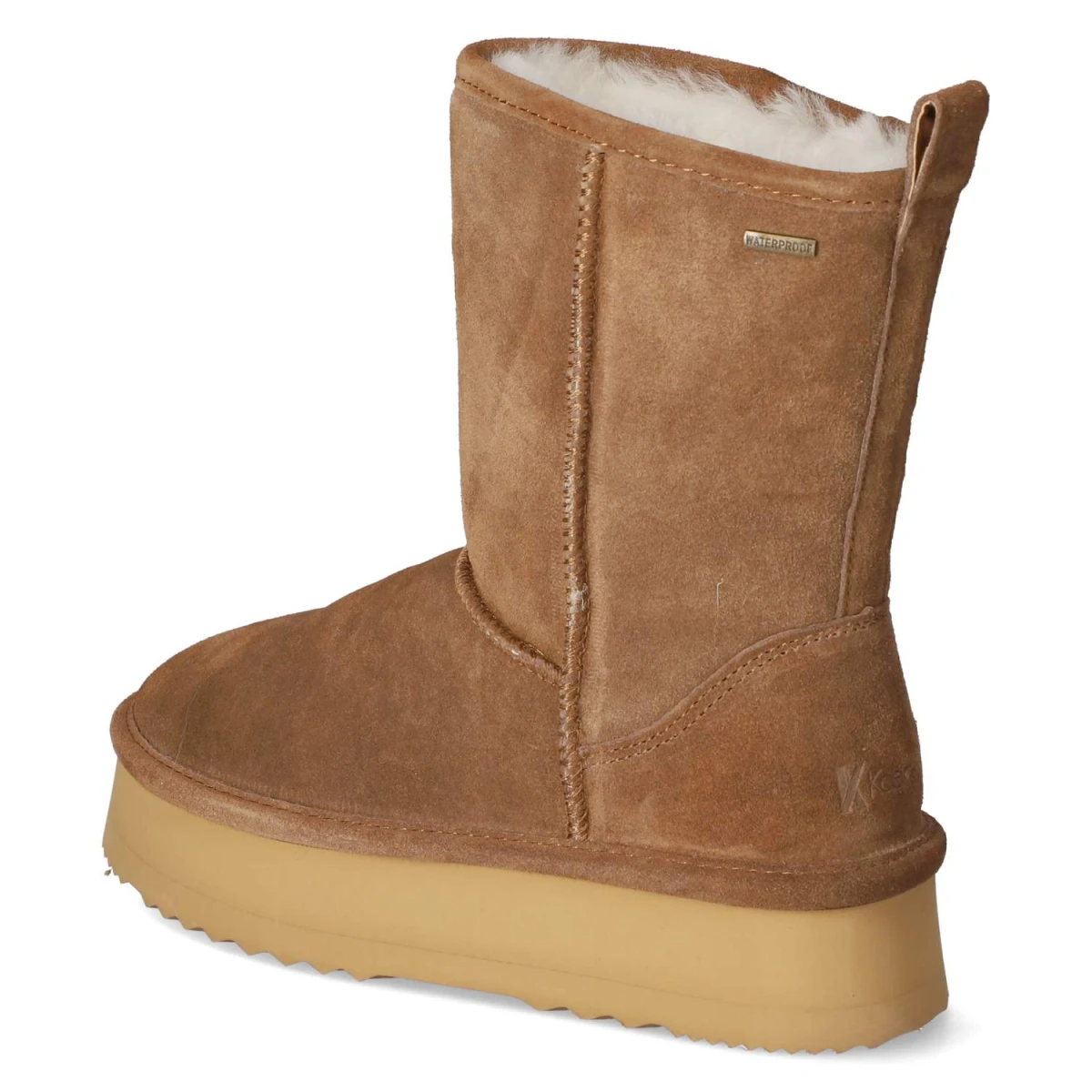 Winterstiefeletten PARIS - chestnut/white