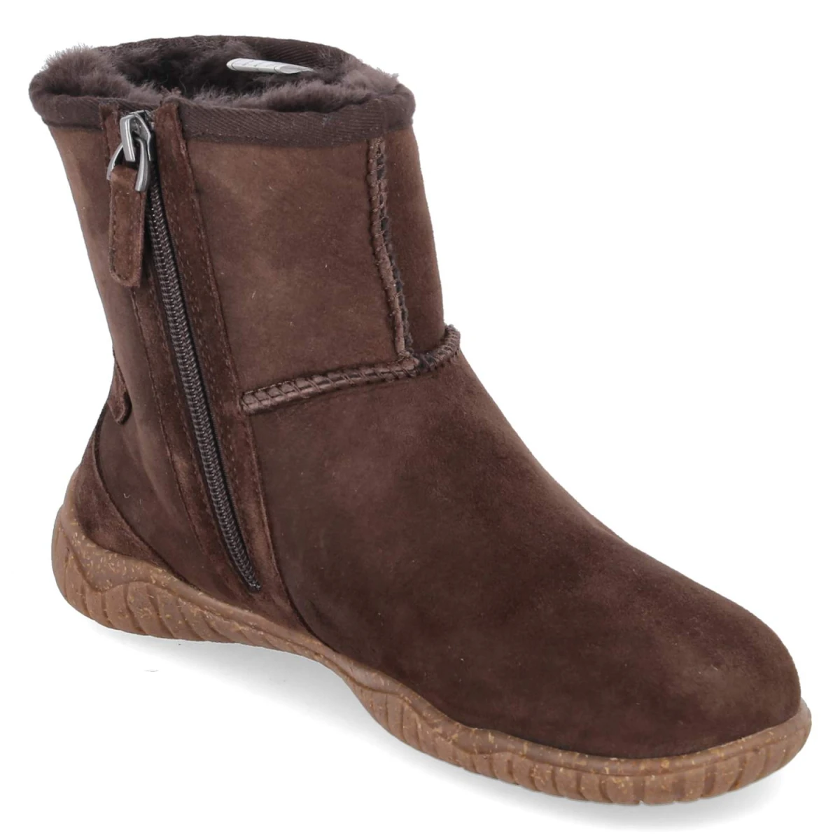 Barfuß-Stiefeletten WYNONA 12 - CHOCOLATE