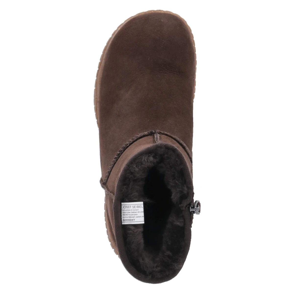 Barfuß-Stiefeletten WYNONA 12 - CHOCOLATE