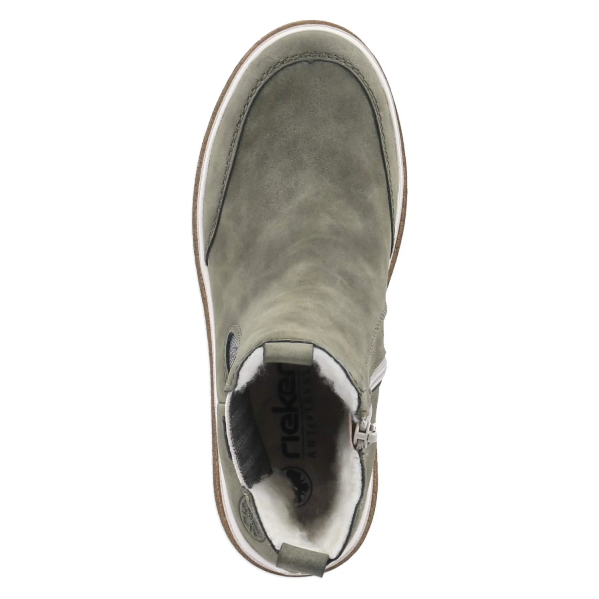 Winter Chelsea Boots - grün