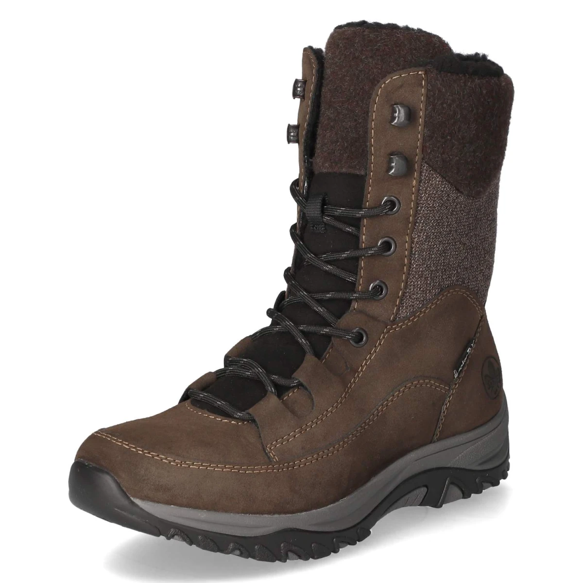 Schnürstiefel - BRAUN