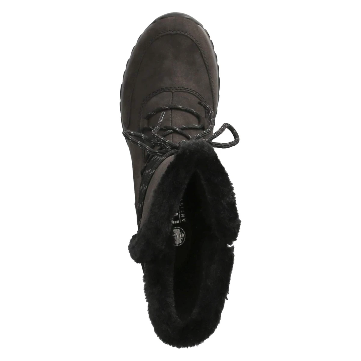 Schnürstiefel - grau