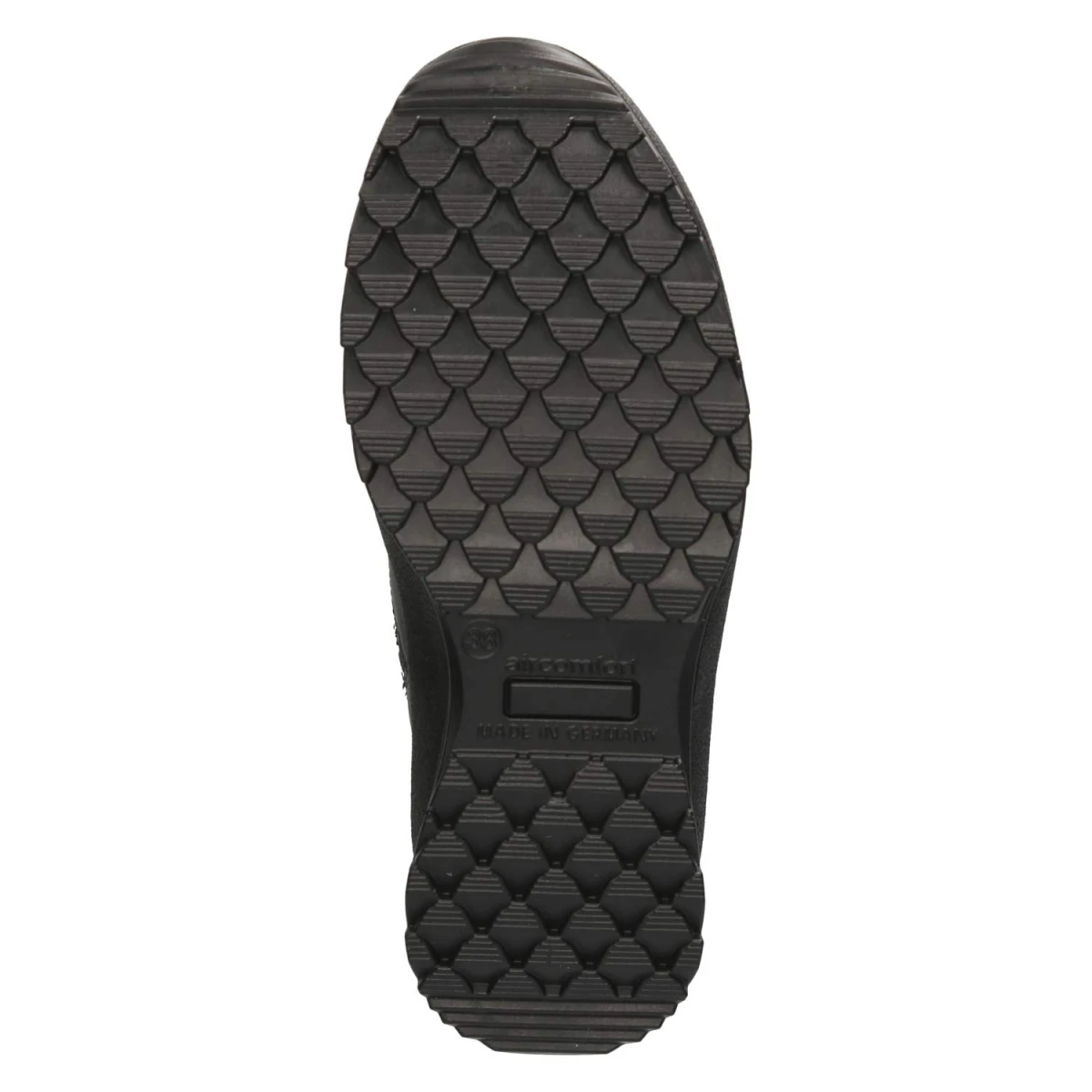 Schnürstiefeletten - schwarz