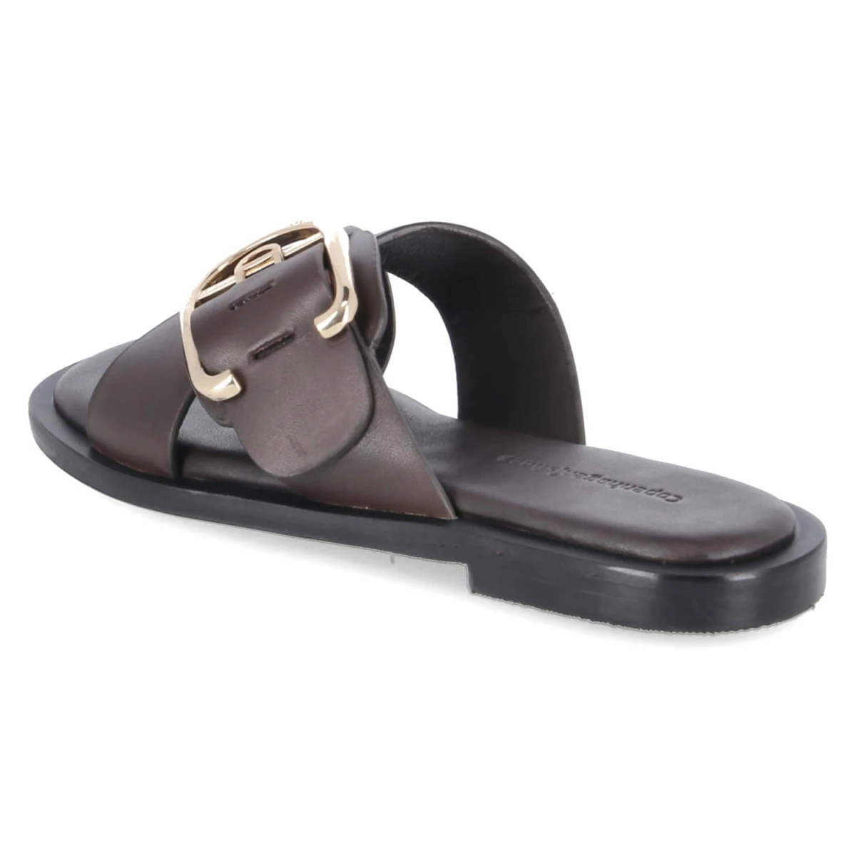 Pantoletten VIBES X ME - dk.brown