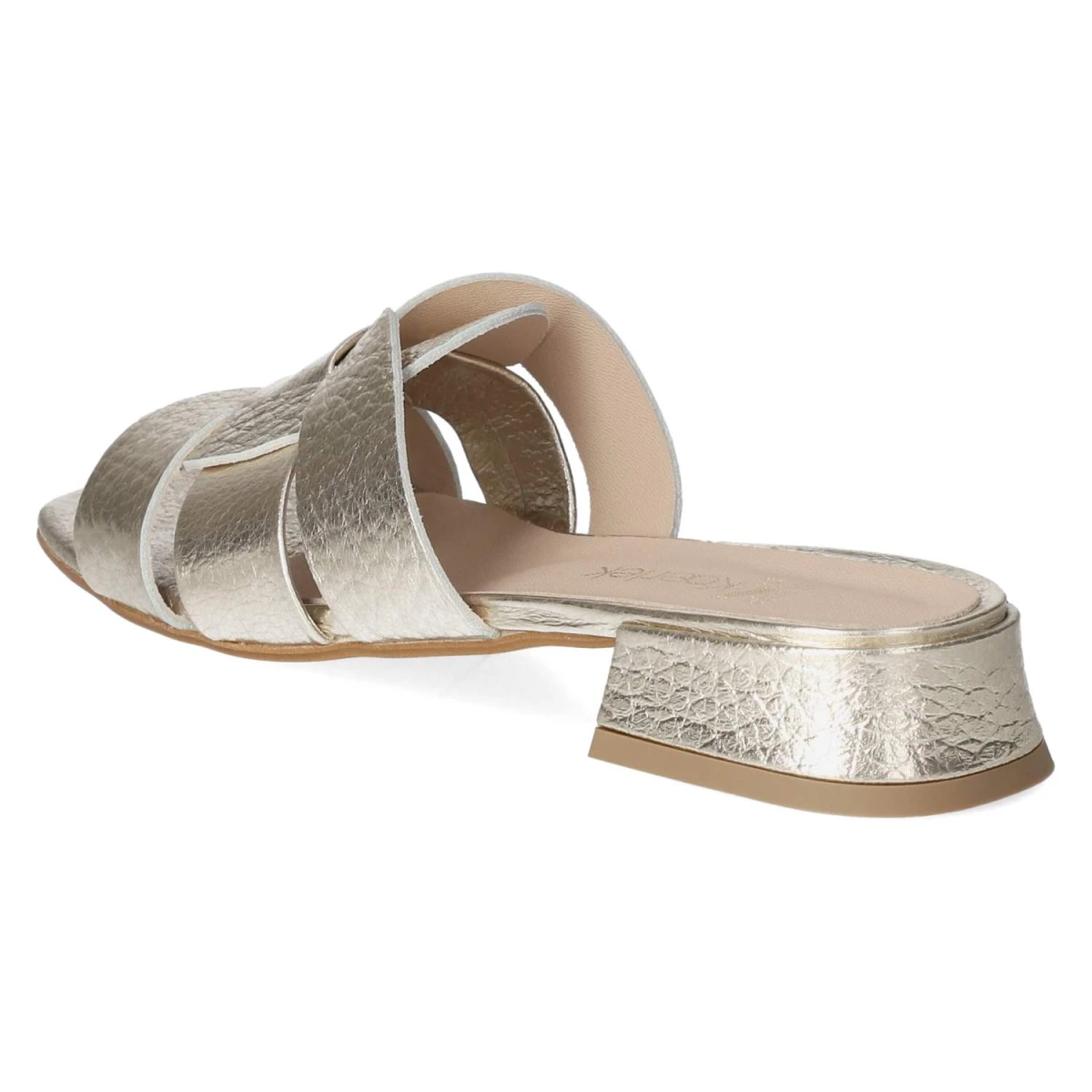 Pantoletten - platino