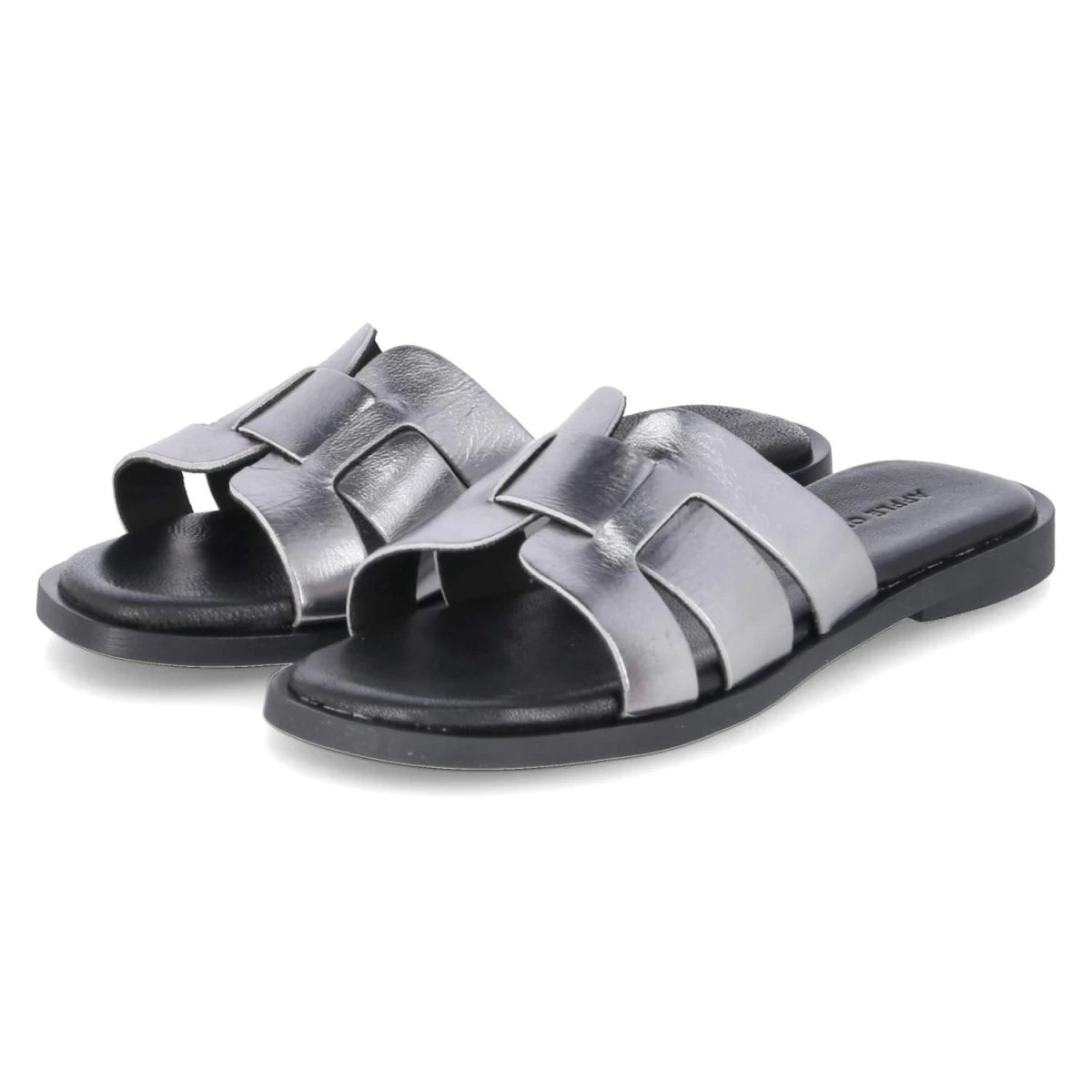 Pantoletten ALYCIA - dk silver