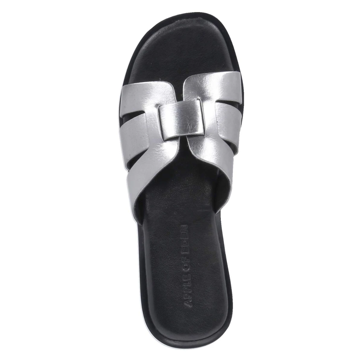 Pantoletten ALYCIA - dk silver