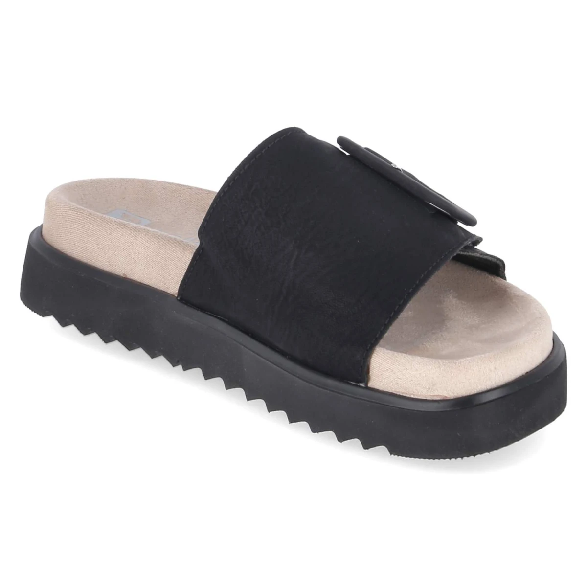 Pantoletten - schwarz