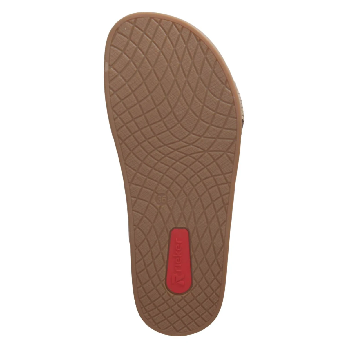 Pantoletten - beige kombi